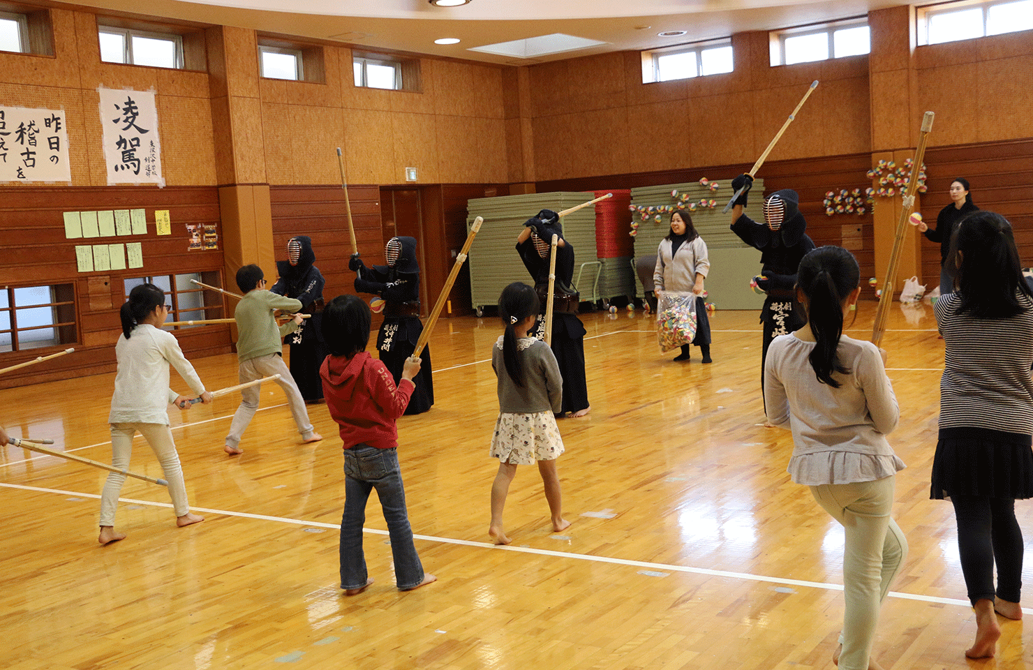 2017年11月フェスティバルにて剣道体験
