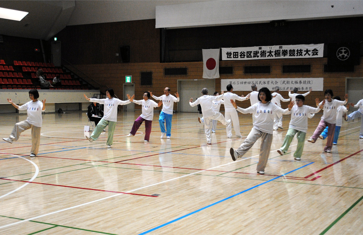 2015年「世田谷区武術太極拳競技大会」出演者